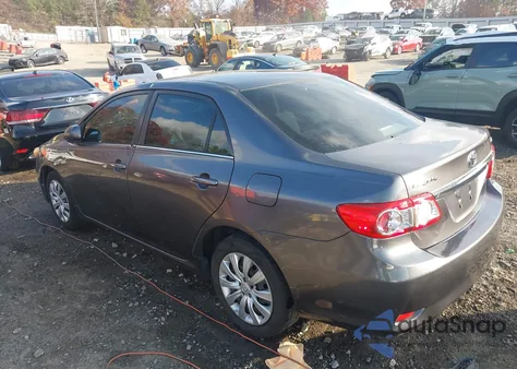 2013 Toyota Corolla Le from USA, damaged, VIN JTDBU4EE1DJ118289